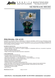 DPI SEMIMASCHERE POLIMASK 230 A2 P3